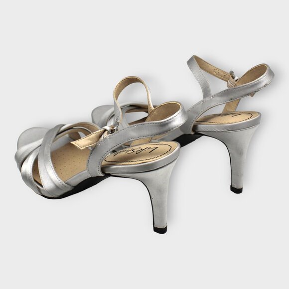 Life Stride Silver Sandals - Picture 7 of 8